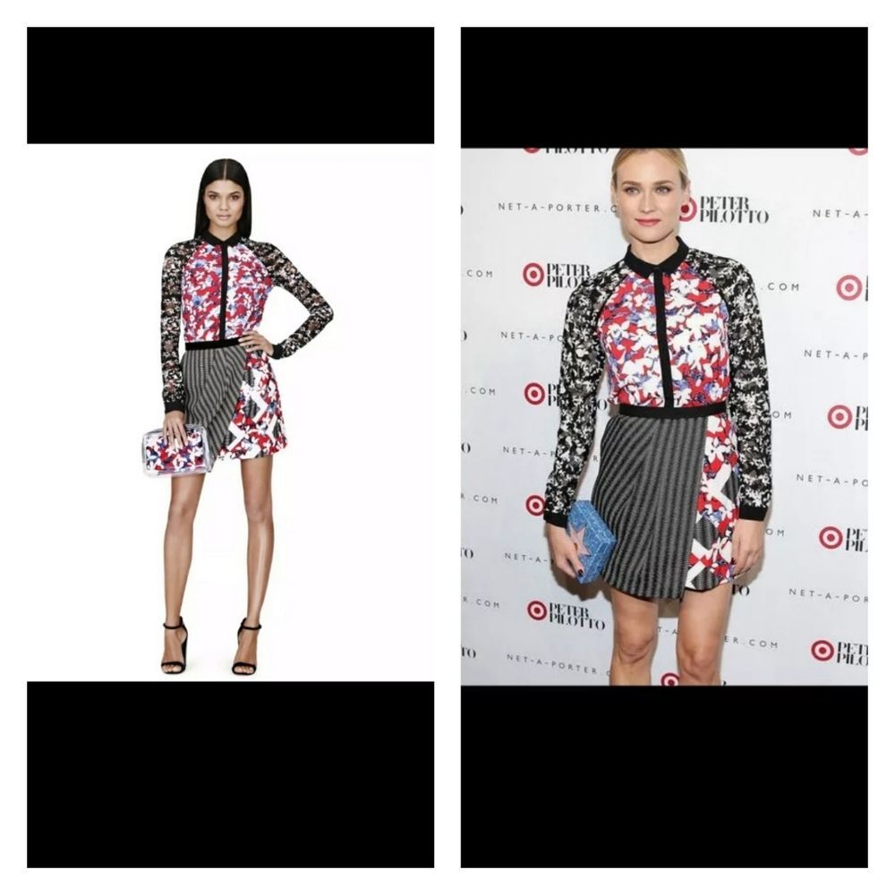Peter Pilotto for Target Button Front Blouse